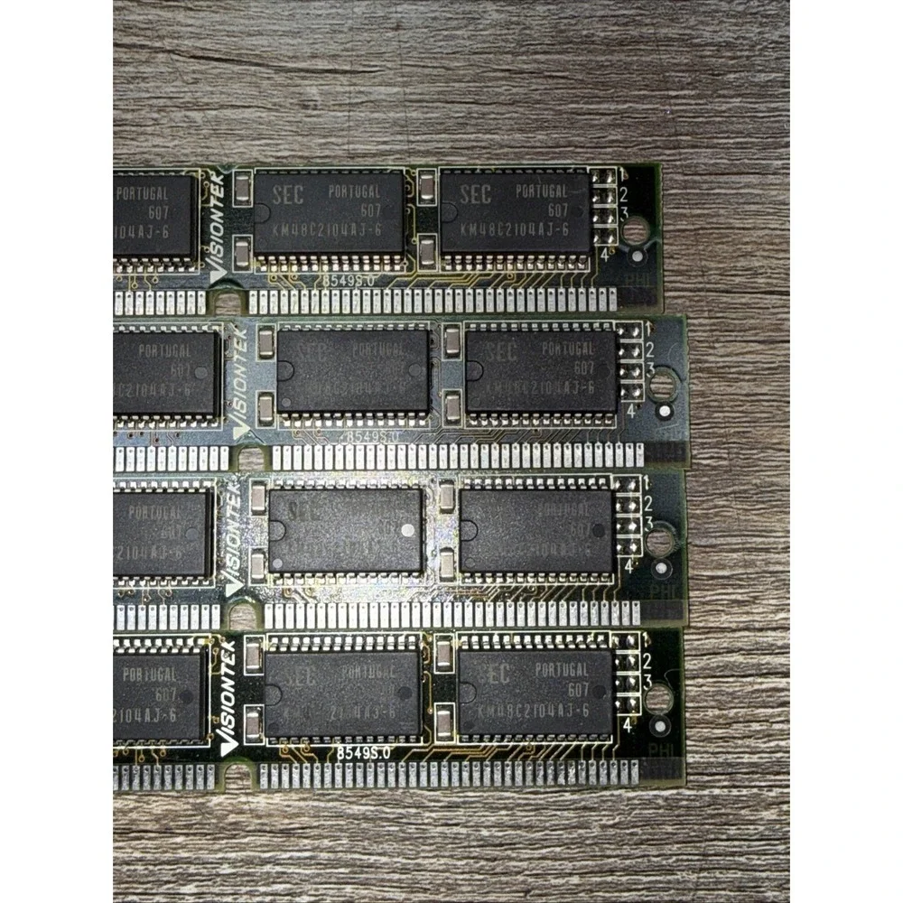 4x MEMSIM020AAWW Non Parity EDO Memory SEC KM48C2104AJ-6